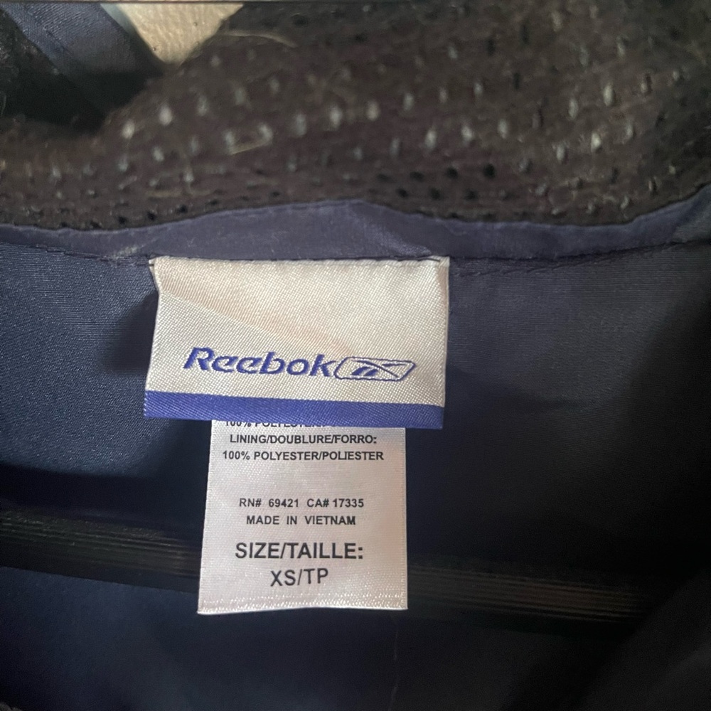 🔹Reebok Windbreaker Quarter Zip Unisex Oversized - Picture 8 of 8